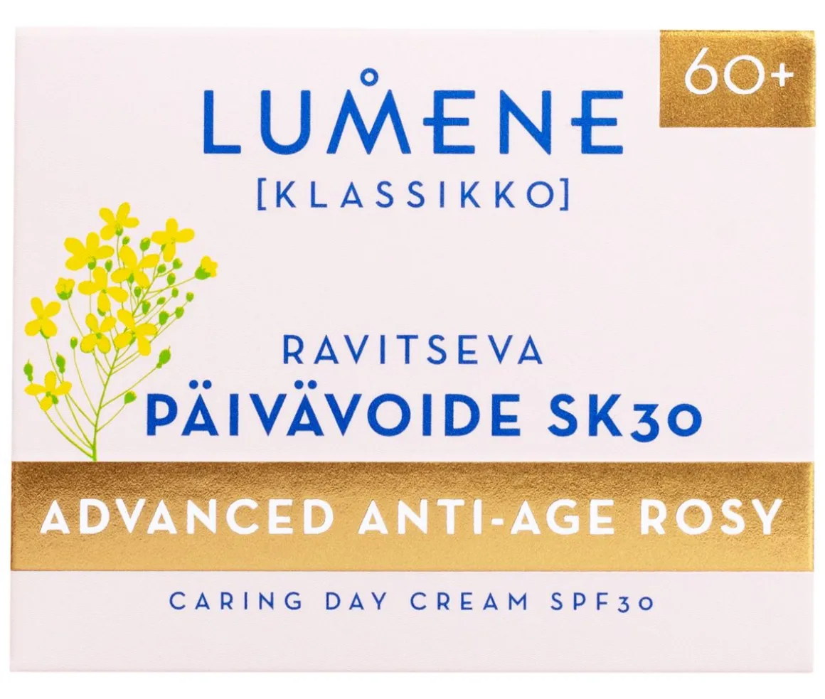 LUMENE KLASSIKKO ADVANCED ANTI-AGE ROSY RAVITSEVA PÄIVÄVOIDE SK 50 ML