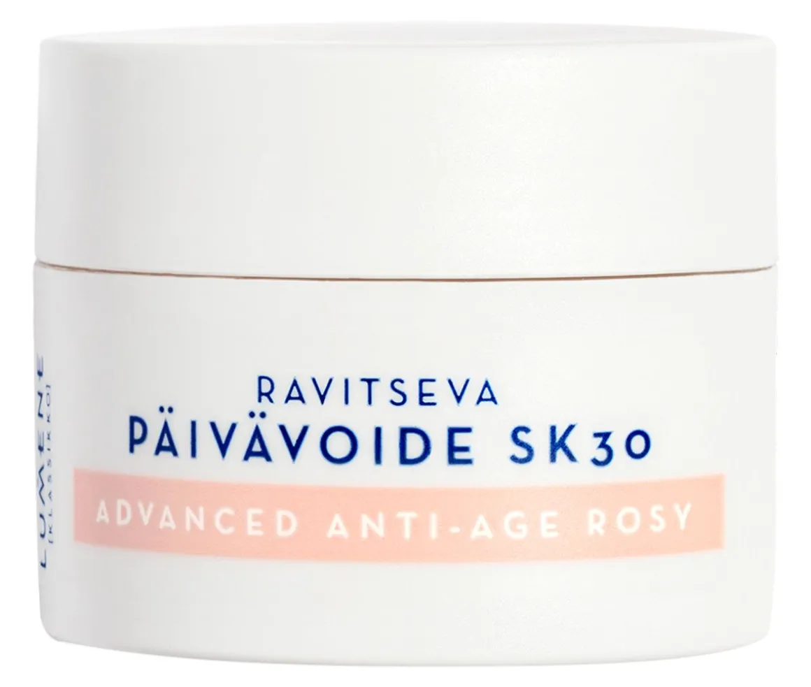 LUMENE KLASSIKKO ADVANCED ANTI-AGE ROSY RAVITSEVA PÄIVÄVOIDE SK 50 ML