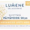 LUMENE KLASSIKKO ADVANCED ANTI-AGE ELVYTTÄVÄ PÄIVÄVOIDE SK 30 50 ML