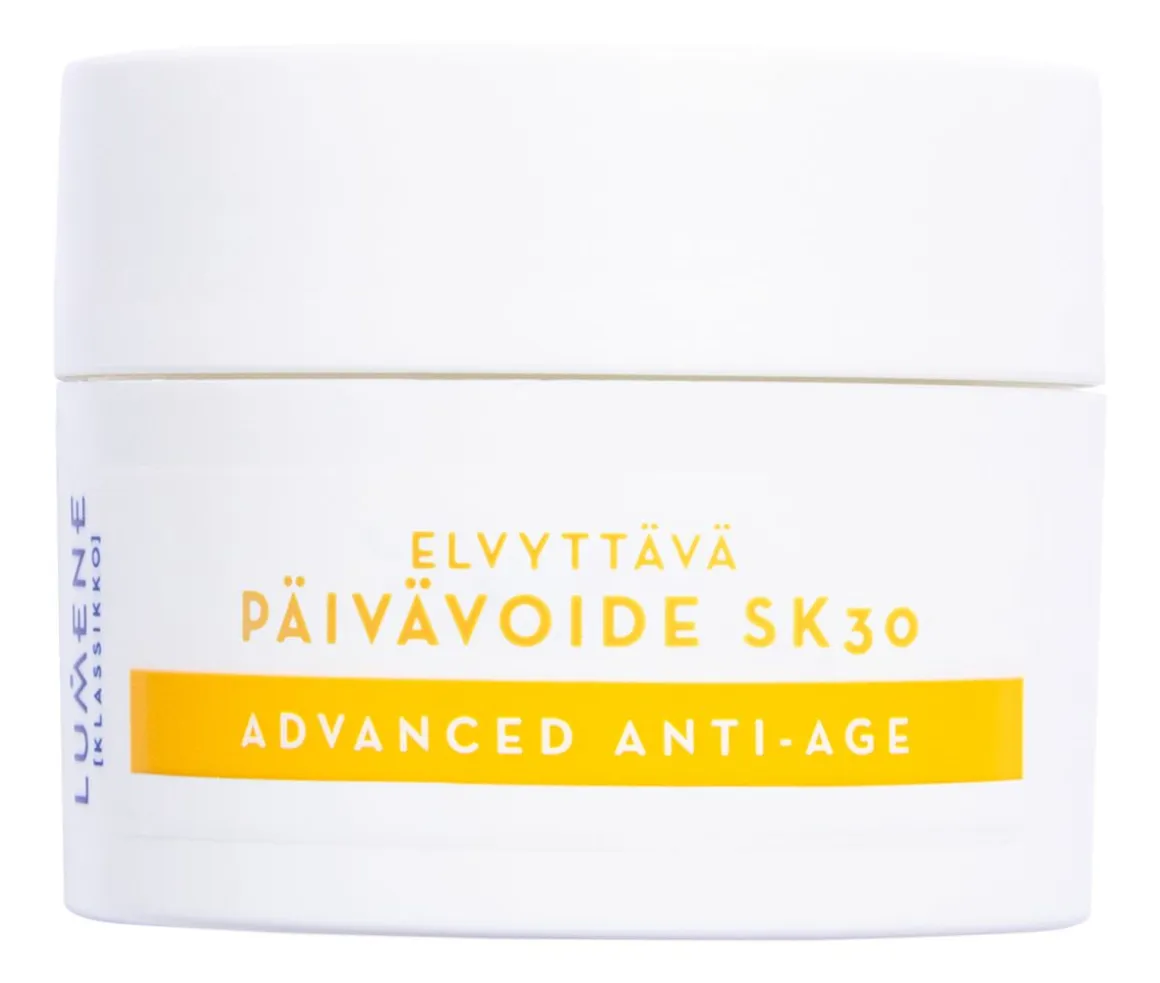 LUMENE KLASSIKKO ADVANCED ANTI-AGE ELVYTTÄVÄ PÄIVÄVOIDE SK 30 50 ML