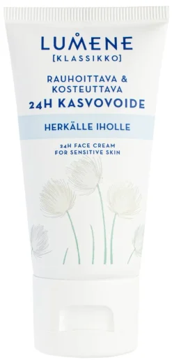 LUMENE KLASSIKKO RAUHOITTAVA & KOSTEUTTAVA 24H KASVOVOIDE 50 ML