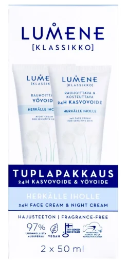 LUMENE KLASSIKKO SENSITIVE TUPLAPAKKAUS