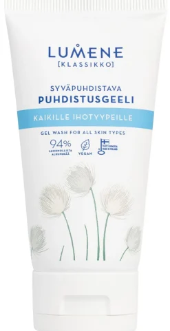 LUMENE KLASSIKKO SYVÄPUHDISTAVA PUHDISTUSGEELI 150 ML