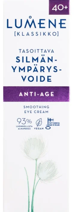 LUMENE KLASSIKKO TASOITTAVA SILMÄNYMPÄRYSVOIDE 15 ML