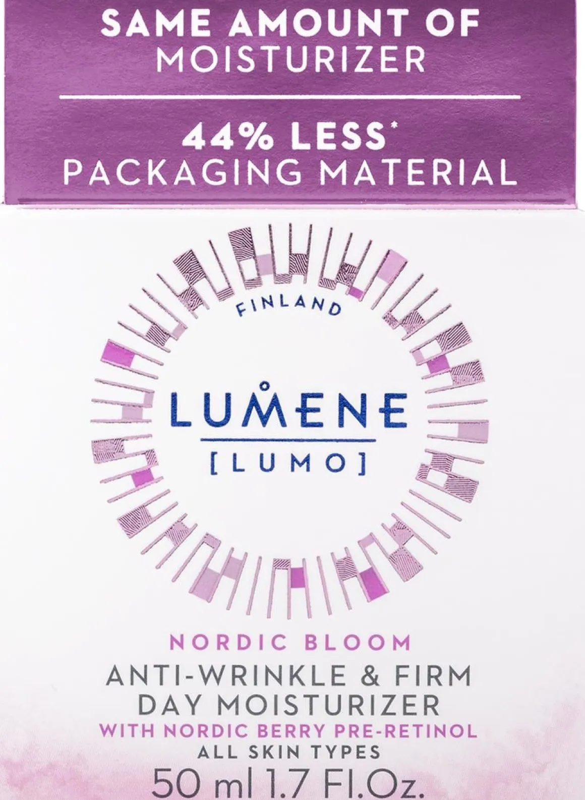 LUMENE LUMO SILOTTAVA & KIINTEYTTÄVÄ PÄIVÄVOIDE 50 ML