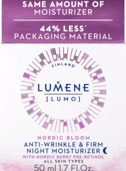 LUMENE  LUMO SILOTTAVA & KIINTEYTTÄVÄ YÖVOIDE 50 ML