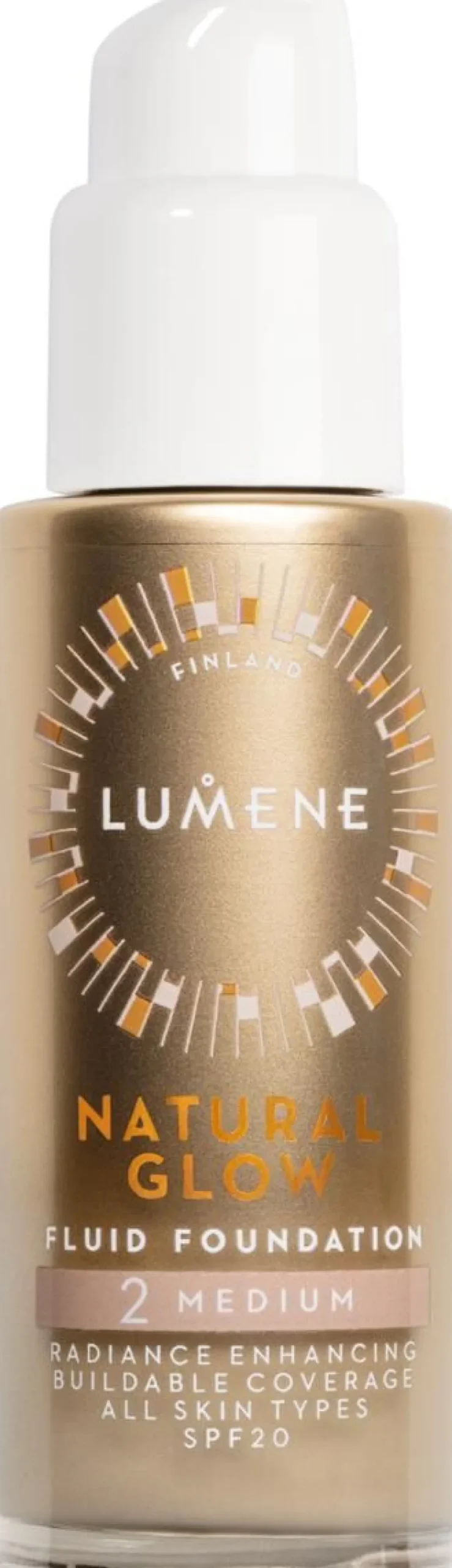 LUMENE NATURAL GLOW HELEYTTÄVÄ MEIKKIVOIDE SPF20 2 MEDIUM 30 L