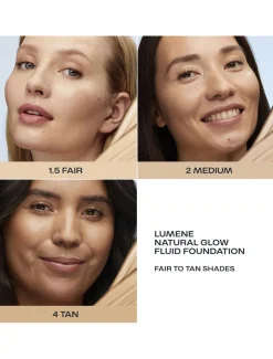 LUMENE NATURAL GLOW HELEYTTÄVÄ MEIKKIVOIDE SPF20 2 MEDIUM 30 L