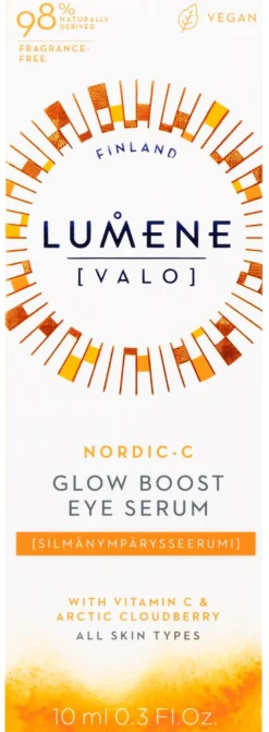 LUMENE VALO HELEYTTÄVÄ SILMÄNYMPÄRYSSEERUMI 10 ML