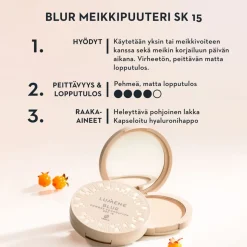 LUMENE BLUR MEIKKIPUUTERI SK15 1