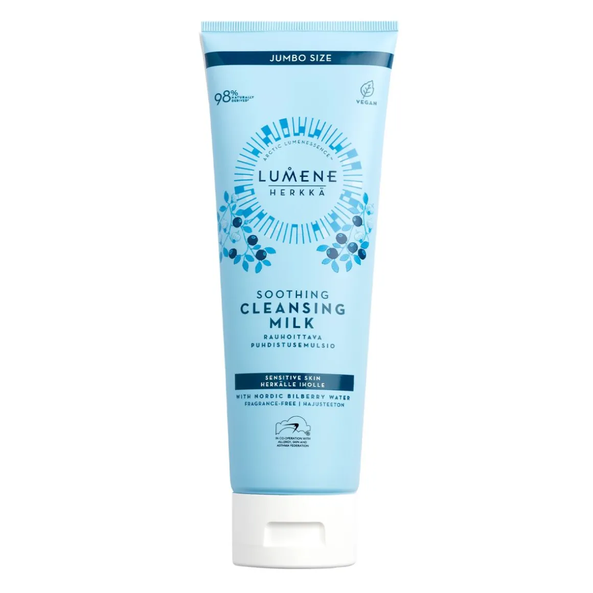 LUMENE HERKKÄ RAUHOITTAVA PUHDISTUSEMULSIO 250 ML