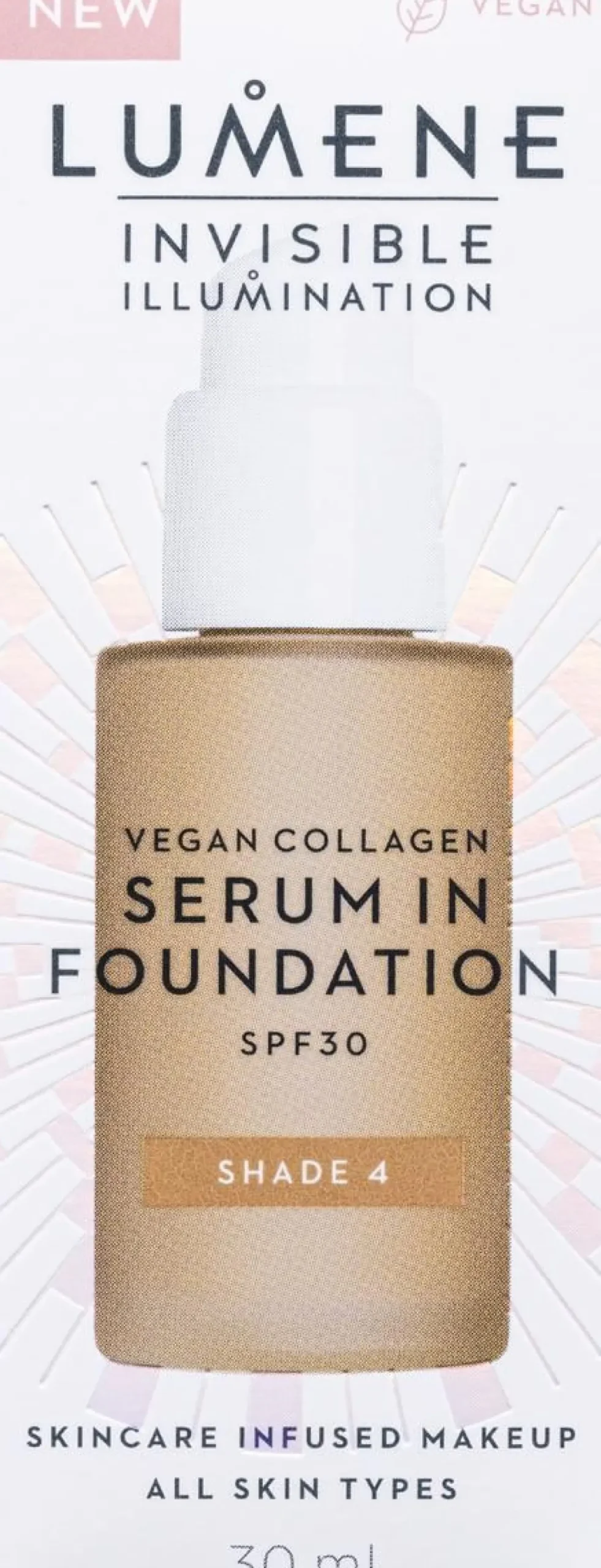 LUMENE INVISIBLE ILLUMINATION SEERUMIMEIKKIVOIDE SPF30 4 30 ML