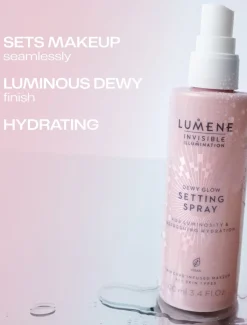 LUMENE INVISIBLE ILLUMINATION DEWY GLOW KOSTEUTTAVA MEIKINKIINN 100 ML