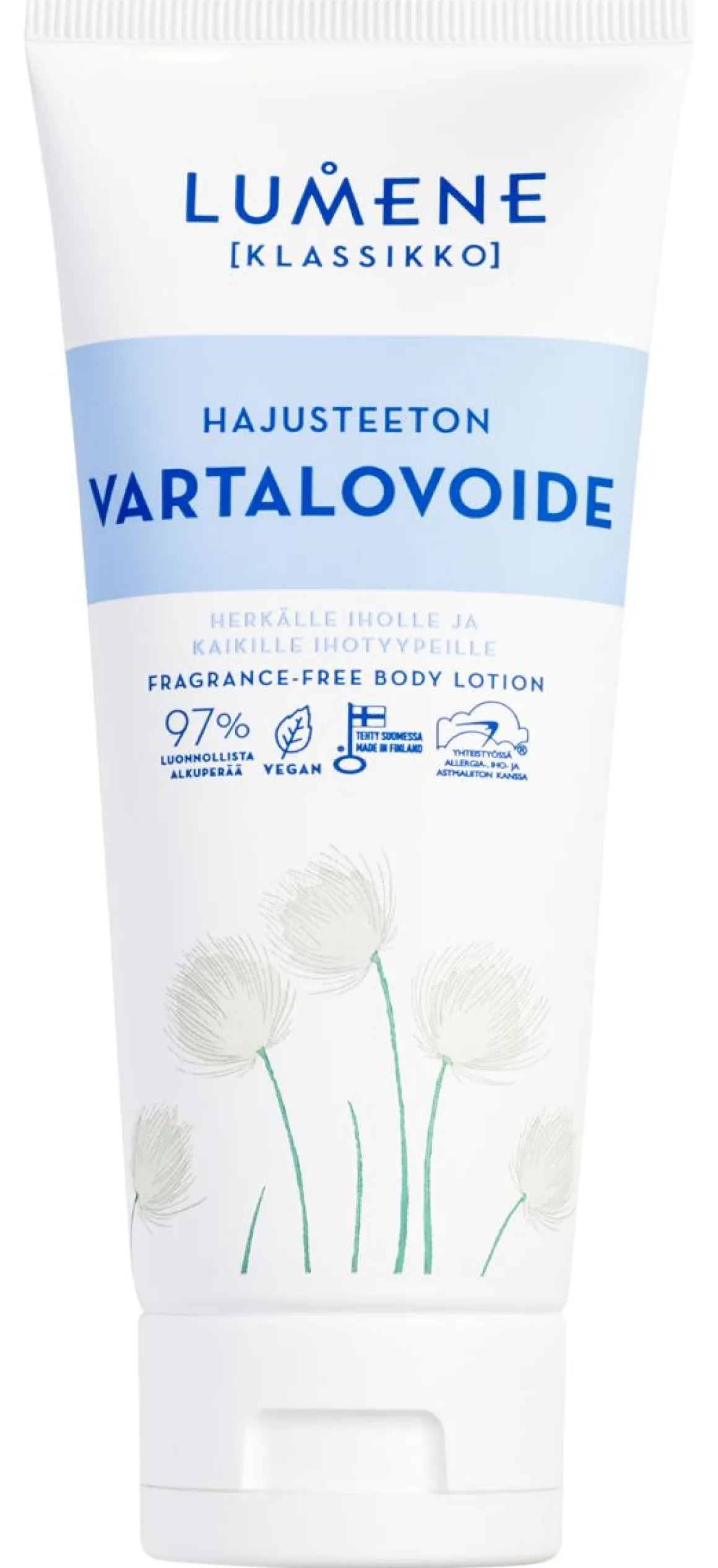 LUMENE KLASSIKKO HAJUSTEETON VARTALOVOIDE 200 ML