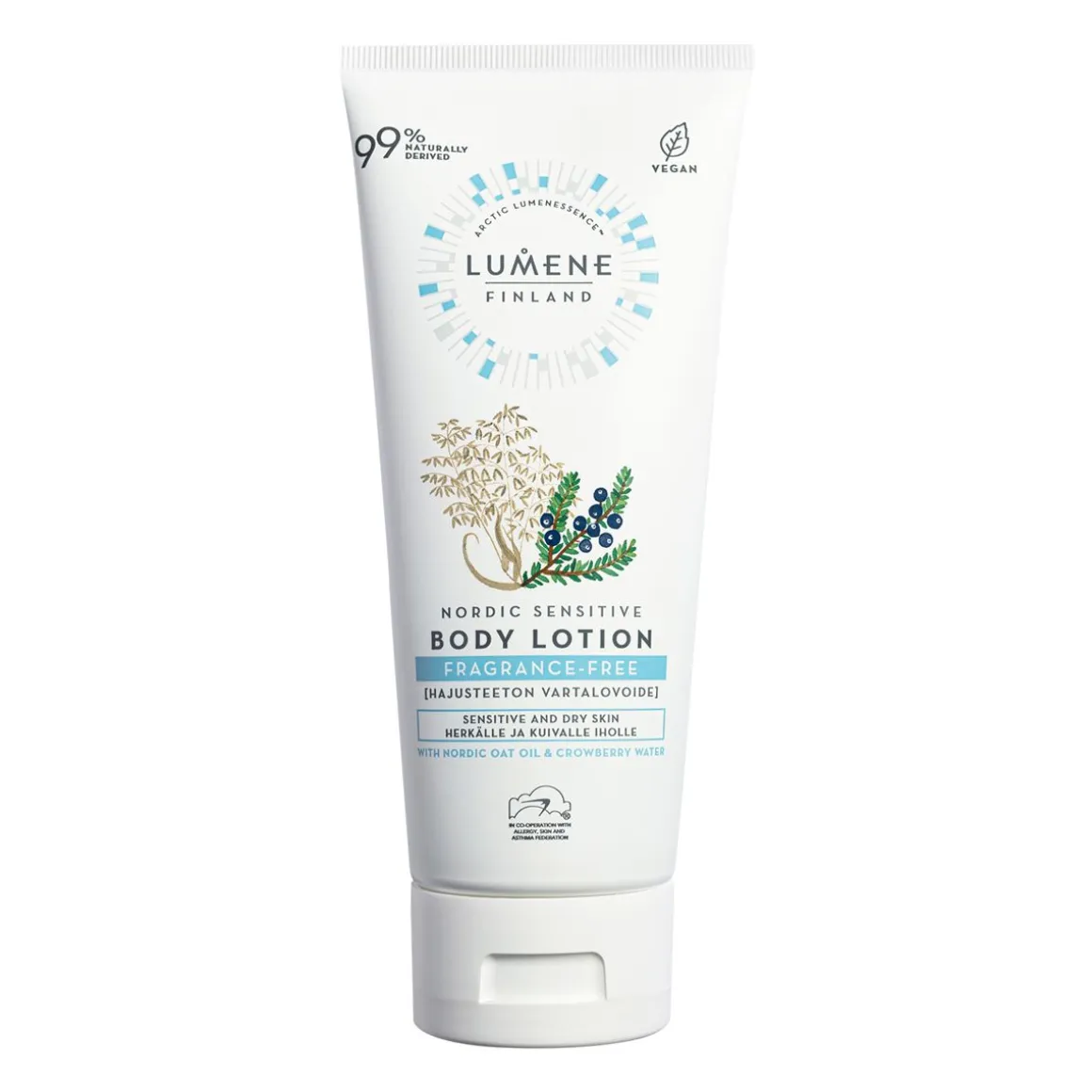 LUMENE NORDIC SENSITIVE HAJUSTEETON VARTALOVOIDE 200 ML