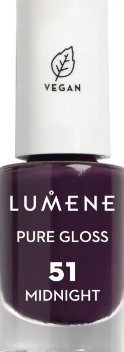 LUMENE  PURE GLOSS KYNSILAKKA 51 KESKIYÖ