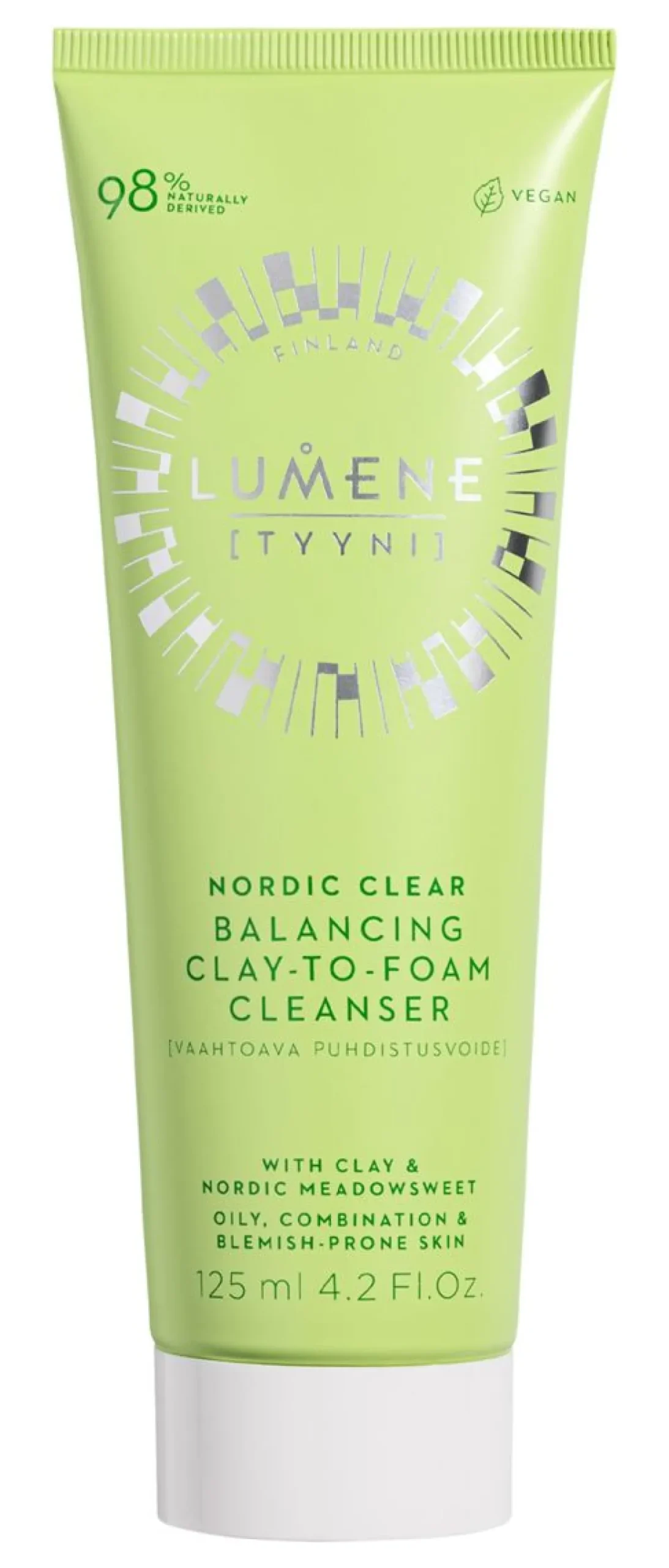 LUMENE TYYNI TASAPAINOTTAVA VAAHTOAVA PUHDISTUSVOIDE 125 ML