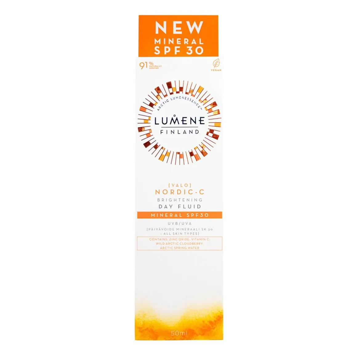 LUMENE VALO KIRKASTAVA PÄIVÄVOIDE MINERAALI SK 30 50 ML