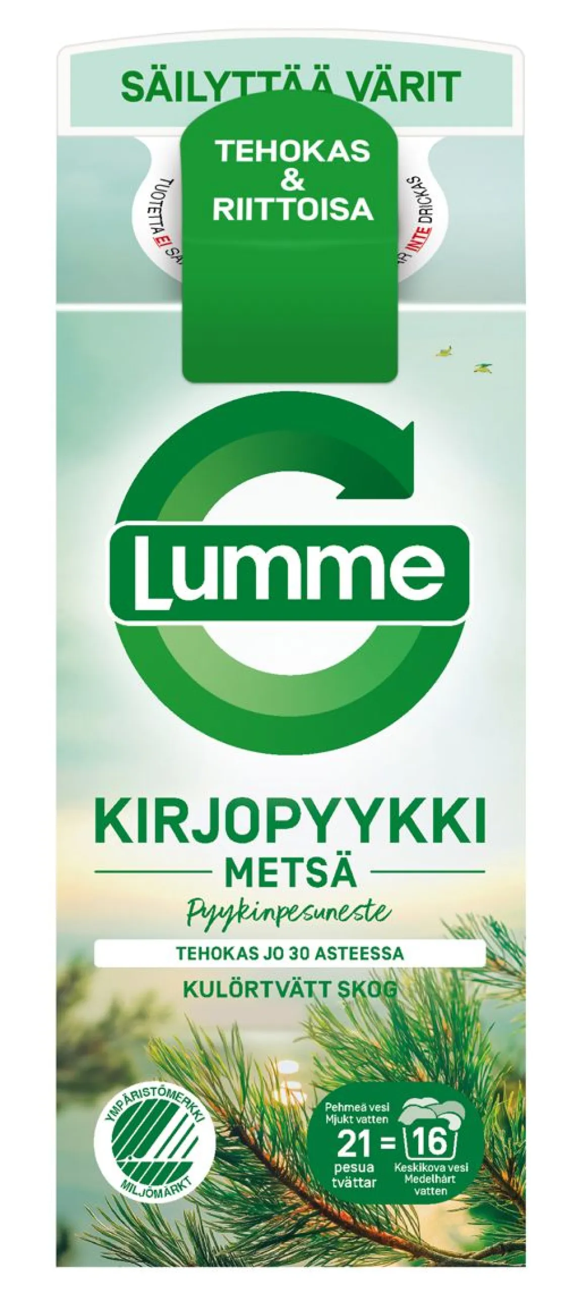 LUMME KIRJOPYYKKI METSÄ PYYKINPESUNESTE 750 ML