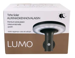 LUMO SOLAR SEINÄVALAISIN 400LM, IP44