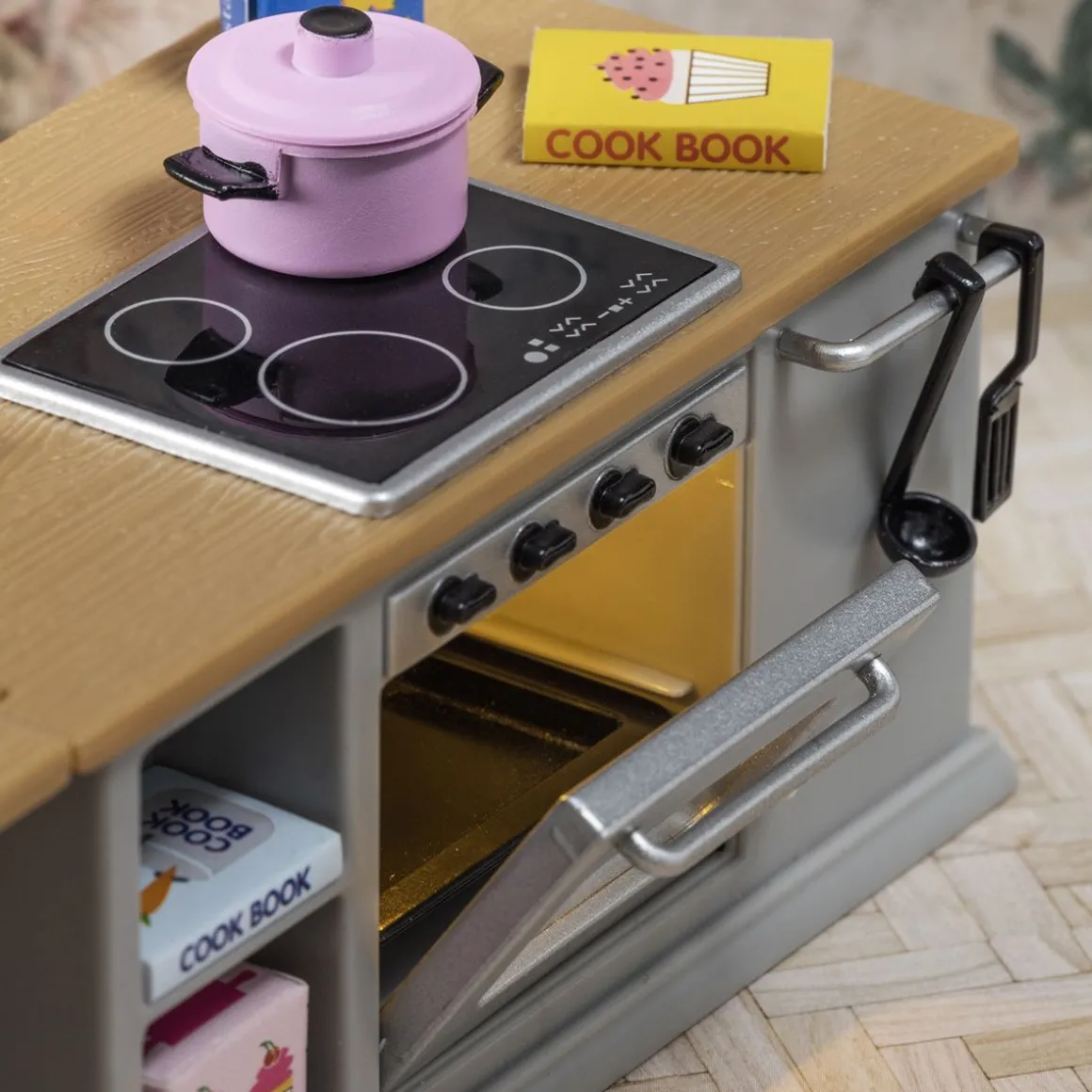 LUNDBY LIESI- JA -JÄÄKAAPPISETTI NUKKEKOTIIN
