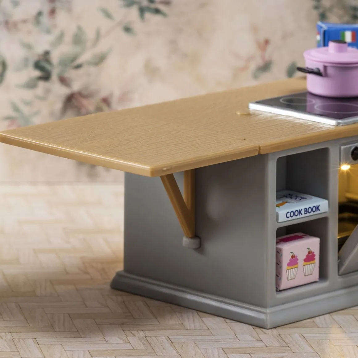 LUNDBY LIESI- JA -JÄÄKAAPPISETTI NUKKEKOTIIN