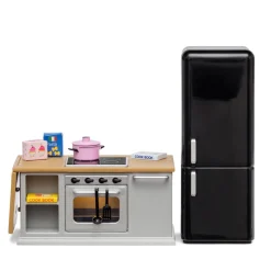 LUNDBY LIESI- JA -JÄÄKAAPPISETTI NUKKEKOTIIN