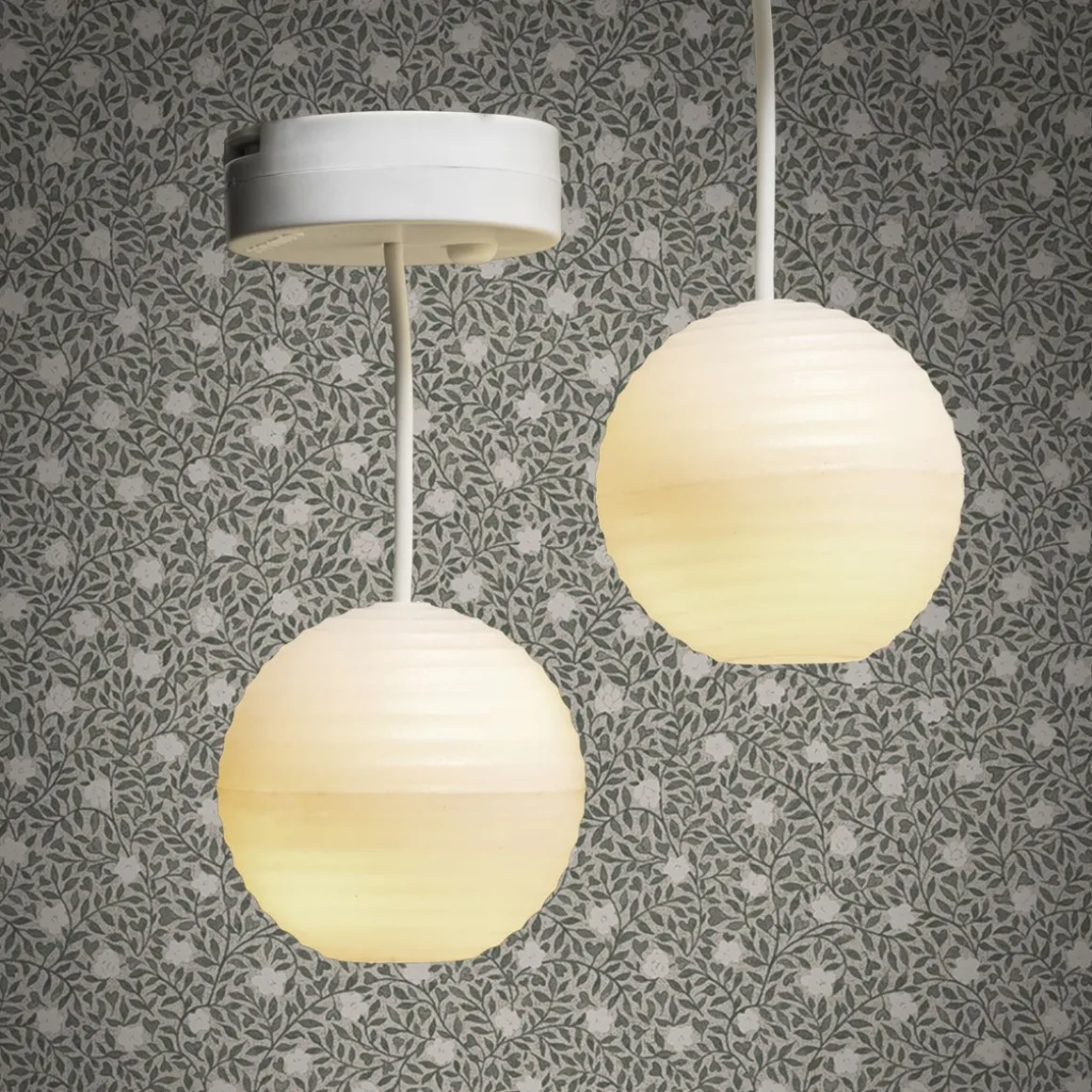 LUNDBY RIISIPAPERILAMPPU 2 KPL NUKKEKOTIIN