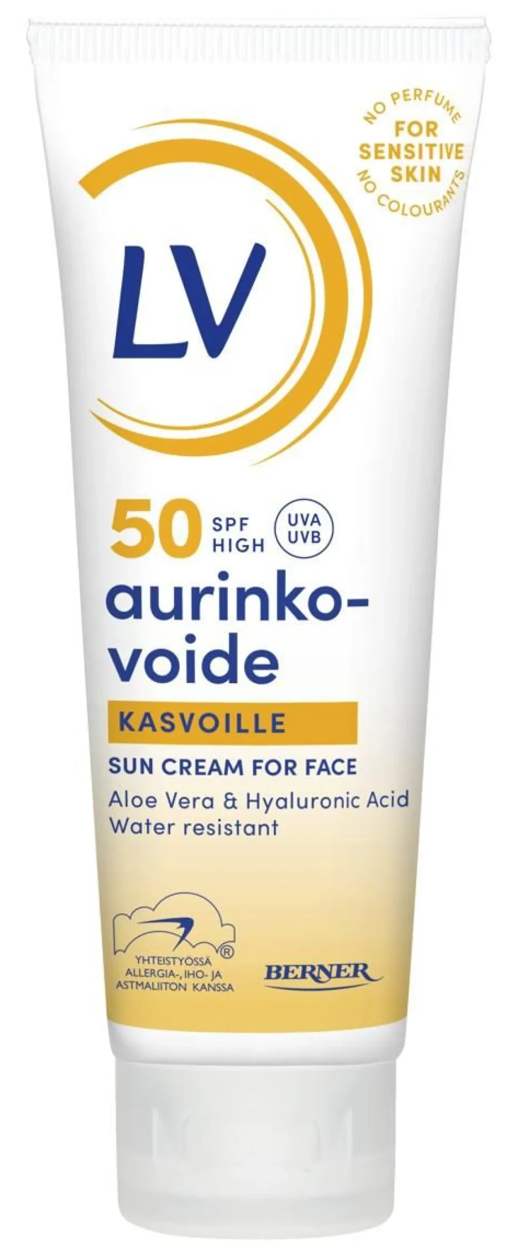 LV SPF50 AURINKOVOIDE KASVOILLE 50 ML