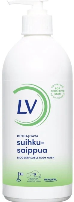 LV BIOHAJOAVA SUIHKUSAIPPUA PUMPPUPAKKAUS 500 ML