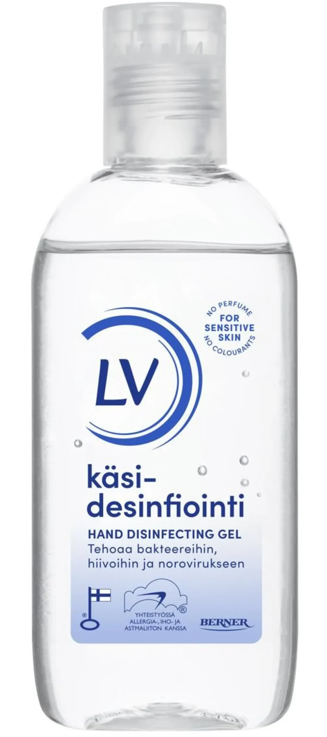 LV KÄSIDESINFIOINTI GEELI EN14476 NORO 100 ML