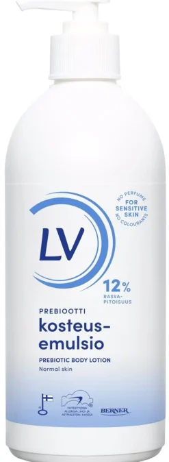 LV PREBIOOTTI KOSTEUSEMULSIO PUMPPUPULLO 500 ML