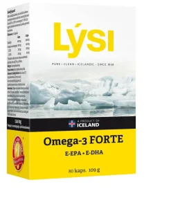 LYSI OMEGA-3 FORTE KALAÖLJYKAPSELI 64 KPL