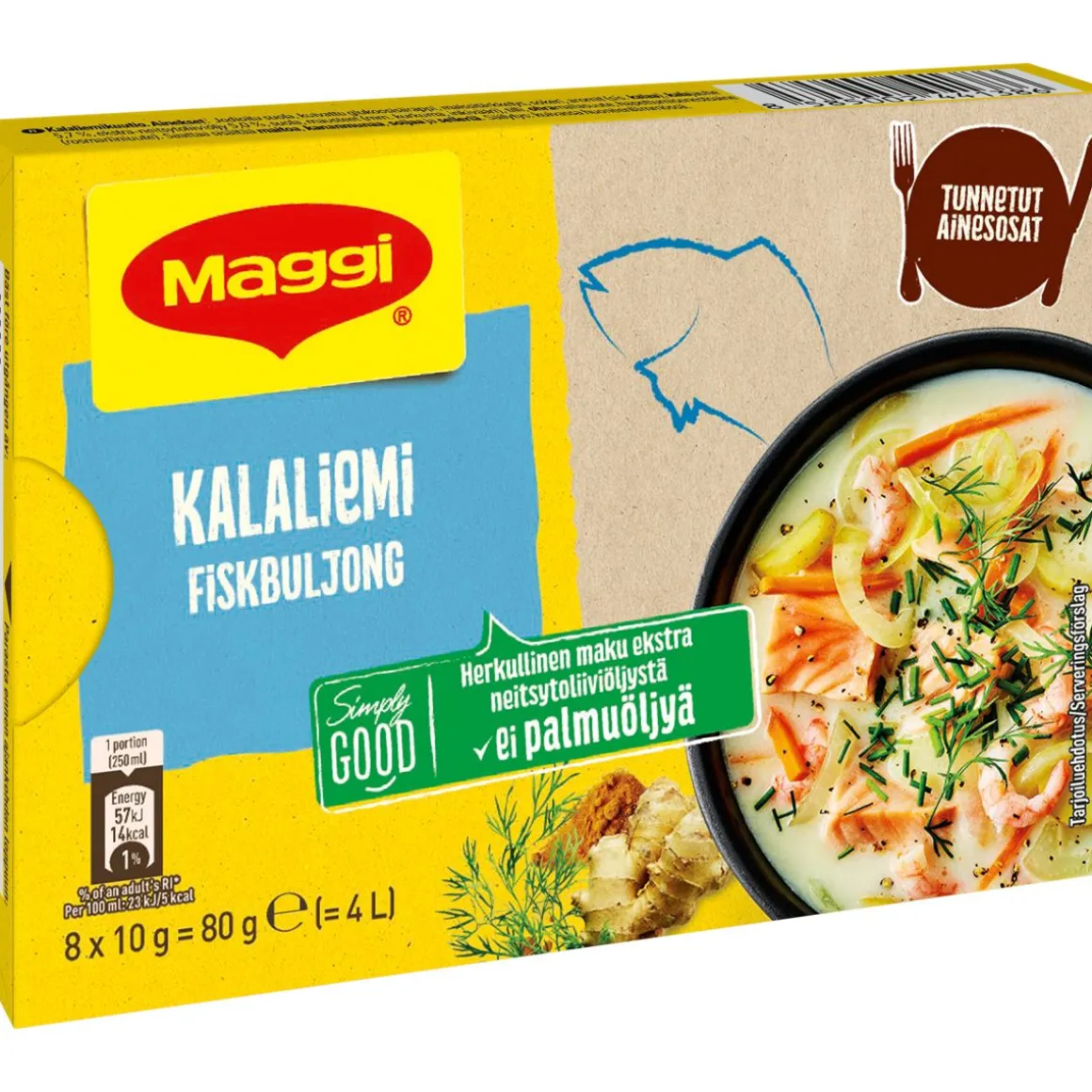MAGGI KALALIEMI 8 PALAA 80 G