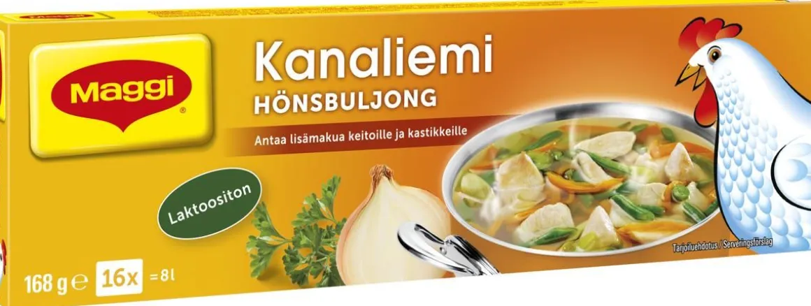 MAGGI KANALIEMI 16 PALAA 168 G