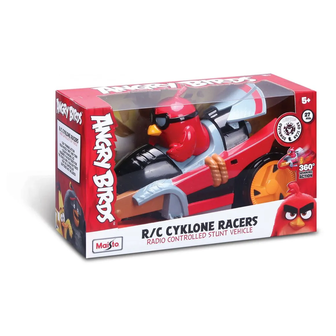 MAISTO ANGRY BIRDS R/C CYKLONE RACERS 27/40MHZ