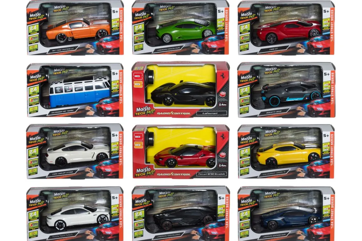 MAISTO TECH 1:24 R/C AUTO LAJITELMA FI, SE