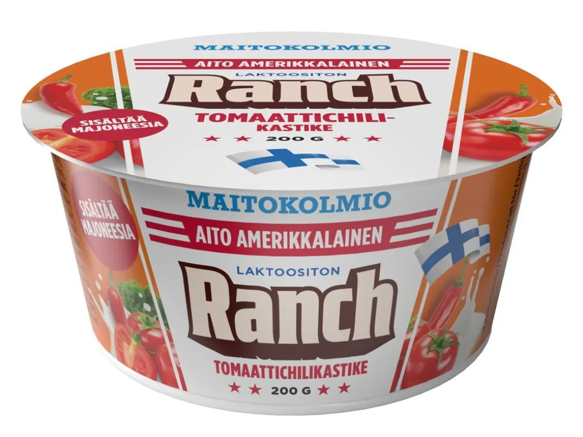 MAITOKOLMIO RANCH KASTIKE TOMAATTICHILI 200 G