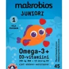 MAKROBIOS JUNIORI OMEGA-3 + D3 45 KPL