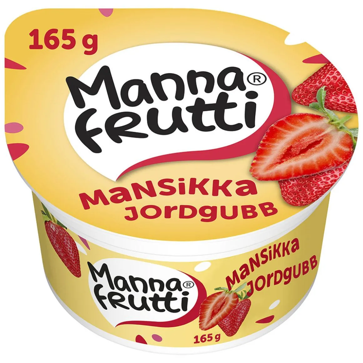 MANNAFRUTTI MANSIKKA 165 G