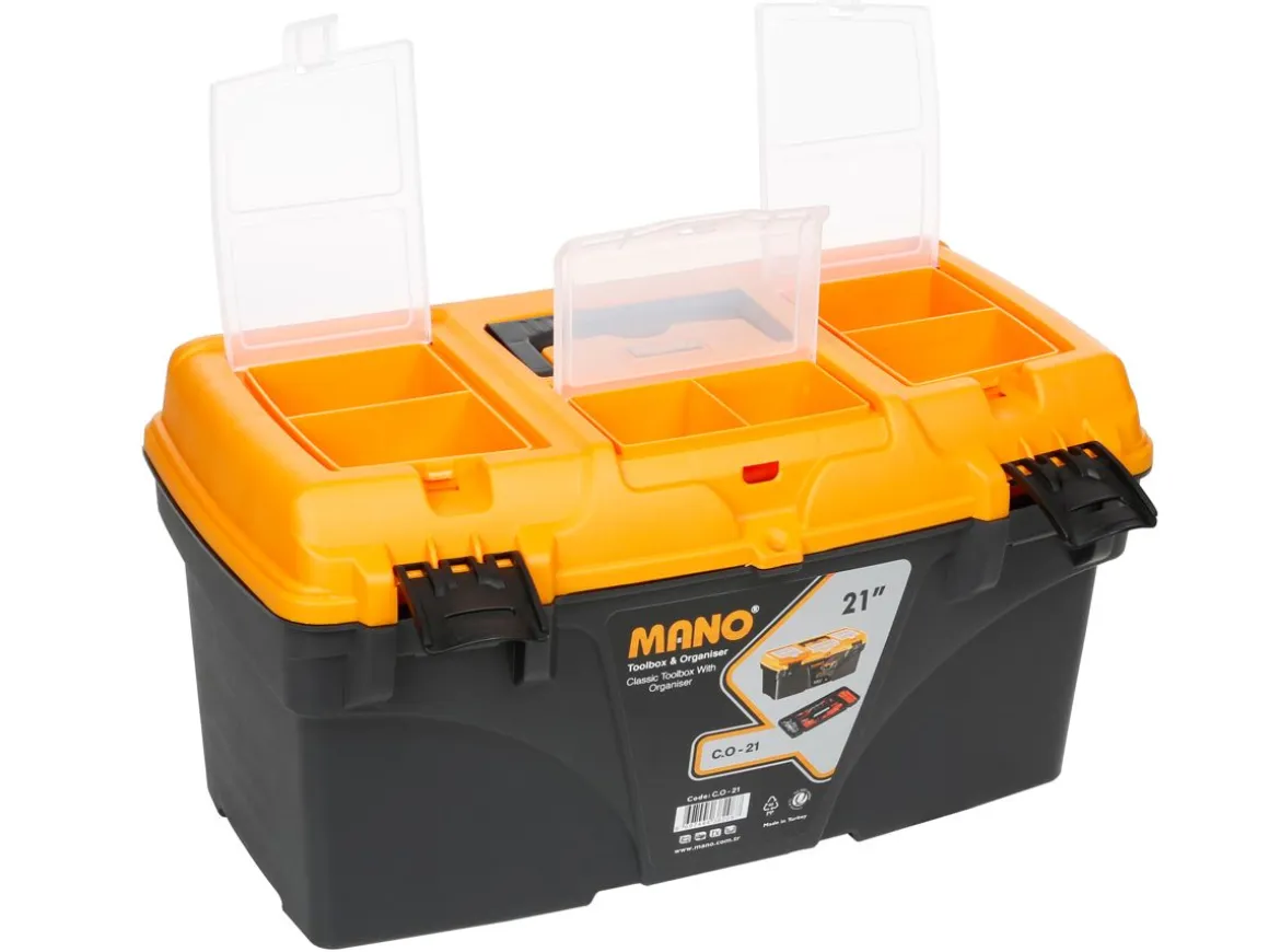 MANO TYÖKALUPAKKI PREMIUM 3 LOKERIKOLLA 21" MUSTA/KELTAINEN
