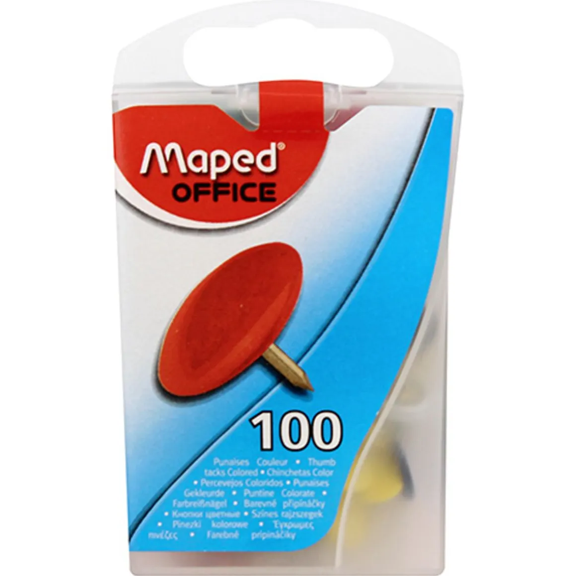 MAPED NASTA 100 KPL VÄRIVALIK/RASIA