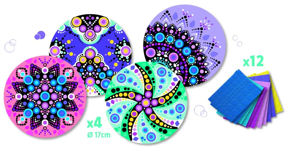 MAPED ASKARTELUSARJA VELVET MOSAIC PASTELLIVÄR