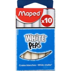 MAPED TAULULIITU VALKOINEN 10KPL