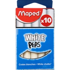 MAPED TAULULIITU VALKOINEN 10KPL
