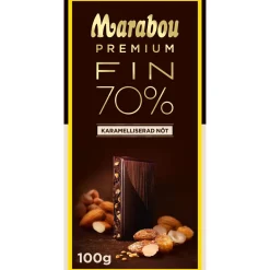 MARABOU PREMIUM KARAMELLISERAD NÖT 100 G