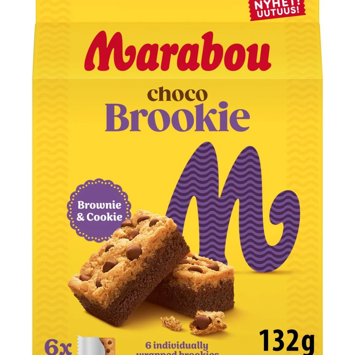 MARABOU CHOCO BROOKIE 132 G