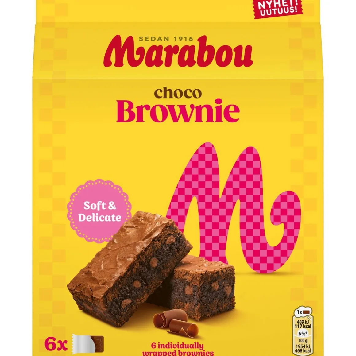 MARABOU CHOCO BROWNIE 150 G