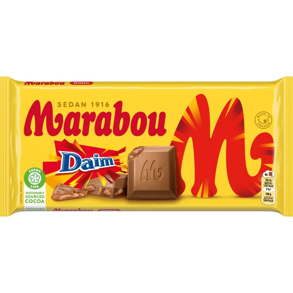 MARABOU DAIM SUKLAALEVY 200 G
