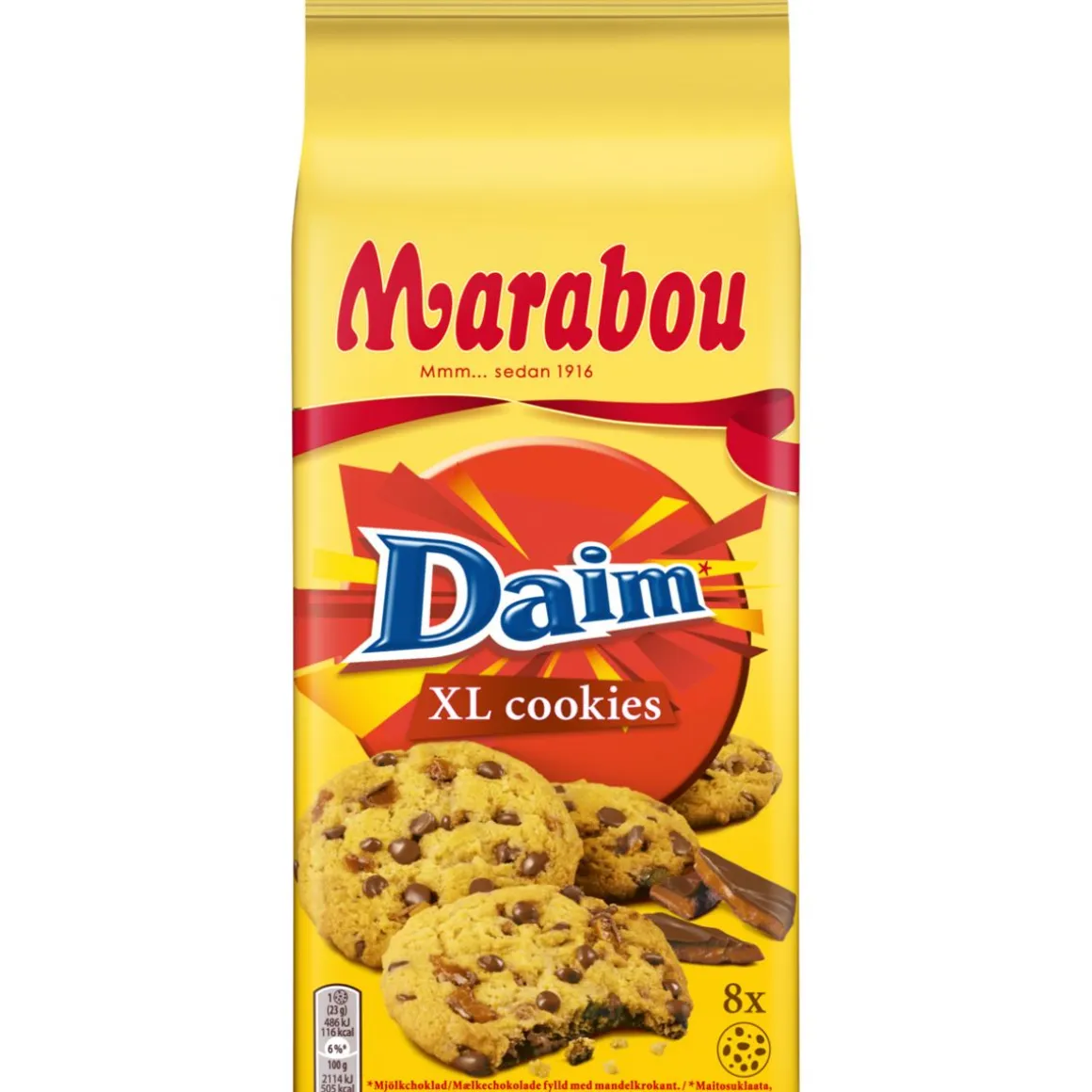 MARABOU DAIM XL COOKIES 184 G